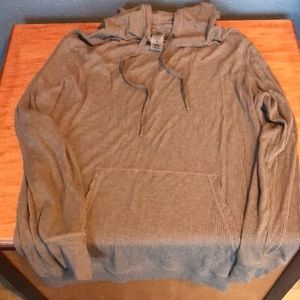 Woman’s large thin hoodie top